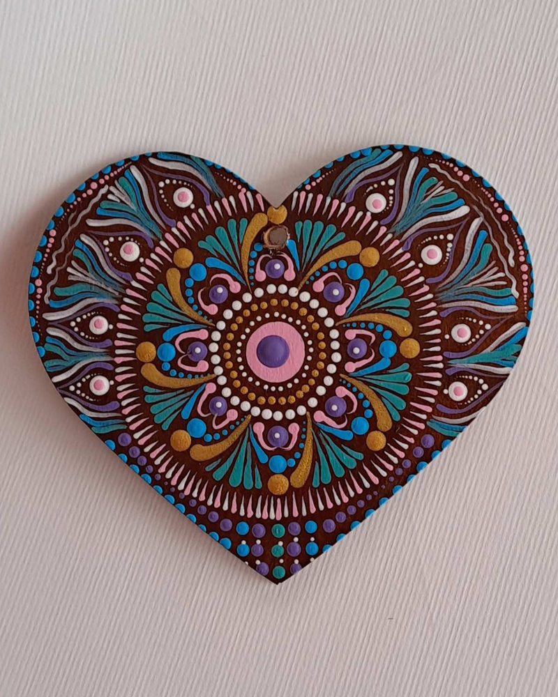 Mandala 10cm personnalisé Vendée