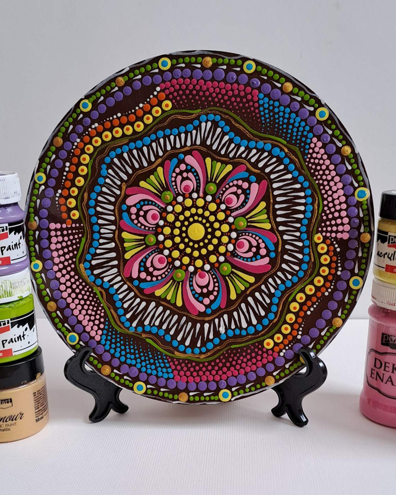Mandala 10cm personnalisé Vendée