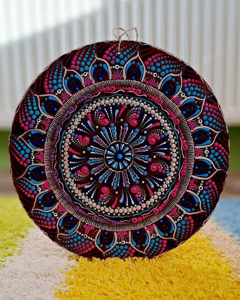 Mandala 10cm personnalisé Vendée