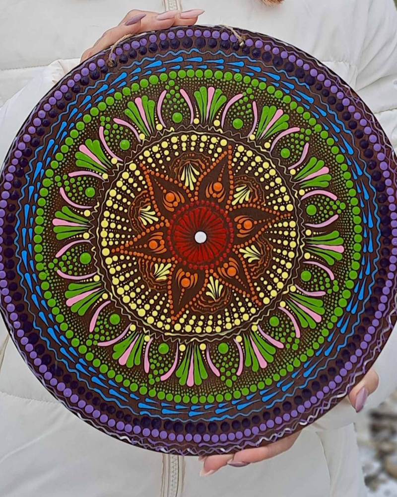 Mandala 10cm personnalisé Vendée