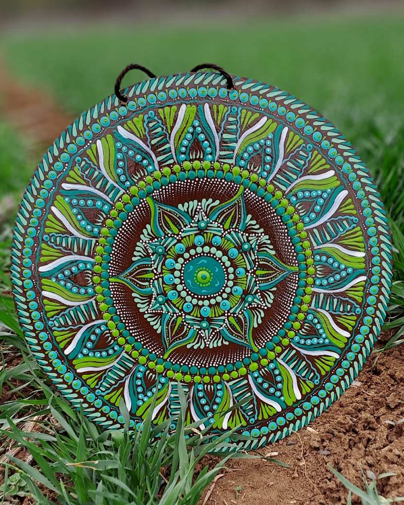 Mandala 10cm personnalisé Vendée